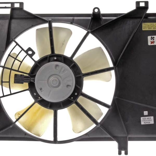 DOR-621-412 Radiator Fan Assembly Without Controller