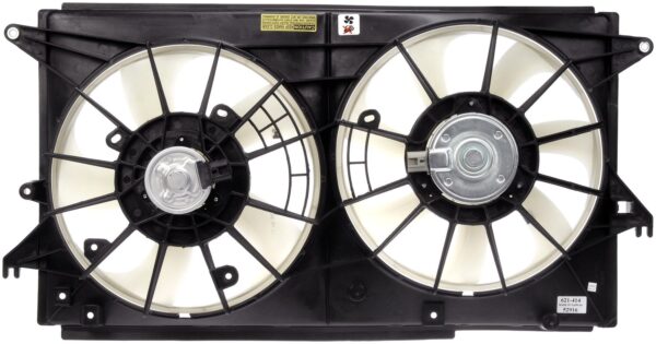 DOR-621-414 Dual Fan Assembly Without Controller