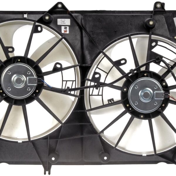 DOR-621-531 Dual Fan Assembly Without Controller