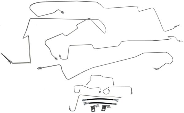 DOR-919-168 Stainless Steel Brake Line Kit