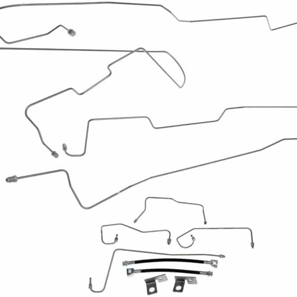 DOR-919-168 Stainless Steel Brake Line Kit