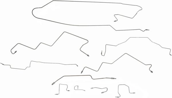 DOR-919-269 Stainless Steel Brake Line Kit