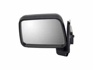 DOR-955-406 Side View Mirror - Left, Manual Black