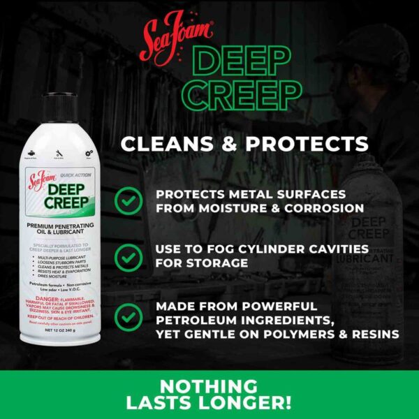 Sea Foam Deep Creep Penetrating Lube (SEA-DC14) Pack of 3 - Image 3