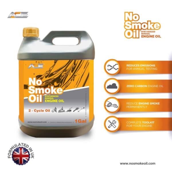 No  Smoke  Oil Super NoSmokeOil 2 Stroke Motor Oil  1 Litre  *Reduces Emissions*