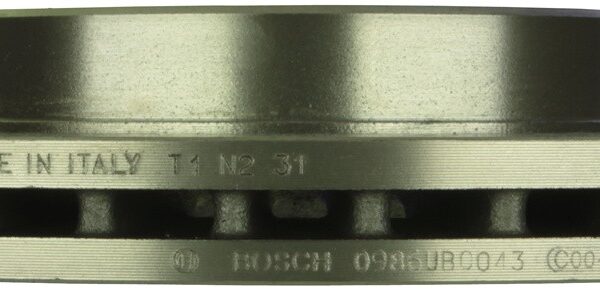 Bosch BOS-14010043~2 1 Pair of Bosch QuietCast Brake Discs / Rotors