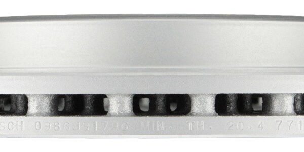 Bosch BOS-15011598~2 1 Pair of Bosch QuietCast Brake Discs / Rotors