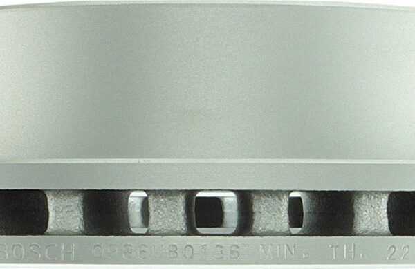 Bosch BOS-16010139~2 1 Pair of Bosch QuietCast Brake Discs / Rotors