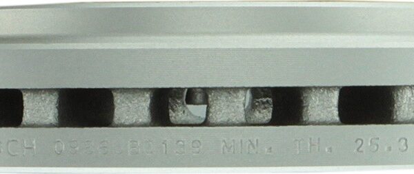 Bosch BOS-16010142~2 1 Pair of Bosch QuietCast Brake Discs / Rotors