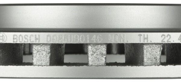 Bosch BOS-16010149~2 1 Pair of Bosch QuietCast Brake Discs / Rotors