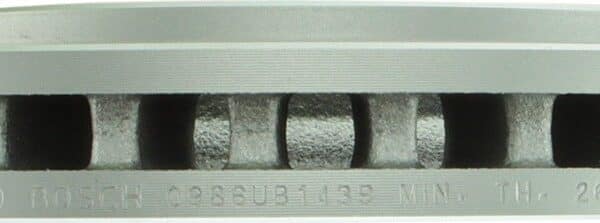 Bosch BOS-16011440~2 1 Pair of Bosch QuietCast Brake Discs / Rotors