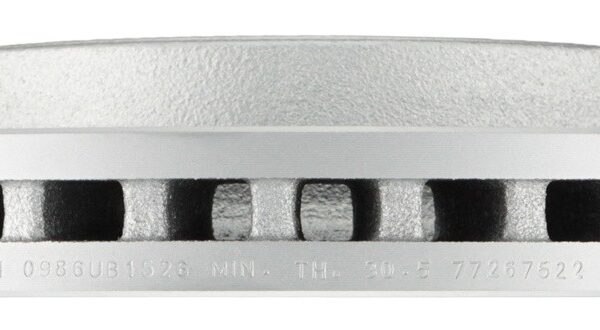 Bosch BOS-16011493~2 1 Pair of Bosch QuietCast Brake Discs / Rotors