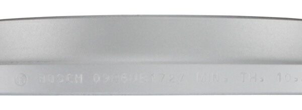 Bosch BOS-16011528~2 1 Pair of Bosch QuietCast Brake Discs / Rotors