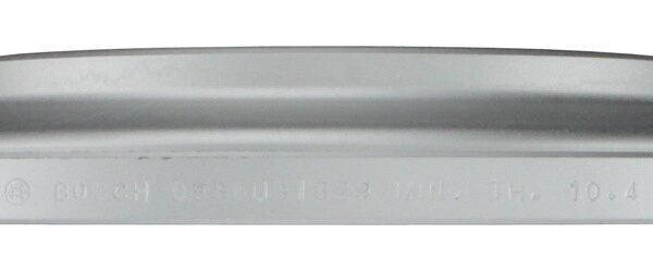 Bosch BOS-16011631~2 1 Pair of Bosch QuietCast Brake Discs / Rotors