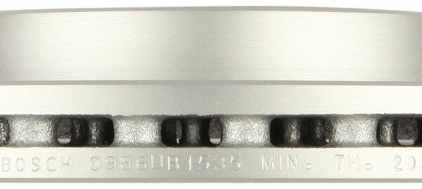 Bosch BOS-19010305~2 1 Pair of Bosch QuietCast Brake Discs / Rotors