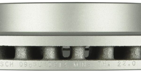 Bosch BOS-20010317~2 1 Pair of Bosch QuietCast Brake Discs / Rotors