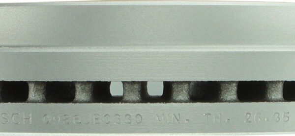 Bosch BOS-20010333~2 1 Pair of Bosch QuietCast Brake Discs / Rotors