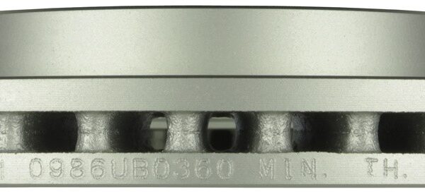 Bosch BOS-20010364~2 1 Pair of Bosch QuietCast Brake Discs / Rotors