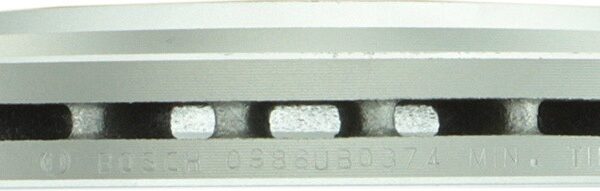 Bosch BOS-20010378~2 1 Pair of Bosch QuietCast Brake Discs / Rotors