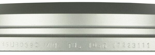 Bosch BOS-20010394~2 1 Pair of Bosch QuietCast Brake Discs / Rotors