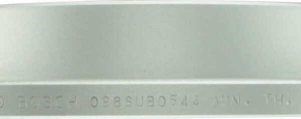 Bosch BOS-25010549~2 1 Pair of Bosch QuietCast Brake Discs / Rotors