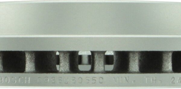 Bosch BOS-25010555~2 1 Pair of Bosch QuietCast Brake Discs / Rotors