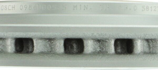 Bosch BOS-25010570~2 1 Pair of Bosch QuietCast Brake Discs / Rotors