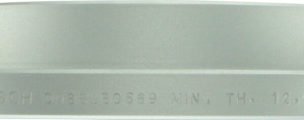 Bosch BOS-25010574~2 1 Pair of Bosch QuietCast Brake Discs / Rotors