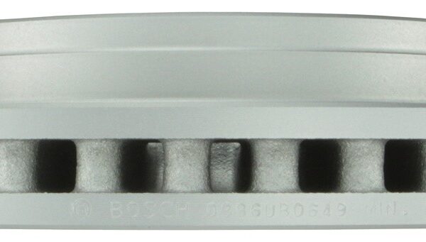 Bosch BOS-25010655~2 1 Pair of Bosch QuietCast Brake Discs / Rotors