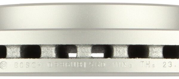 Bosch BOS-25011443~2 1 Pair of Bosch QuietCast Brake Discs / Rotors