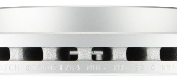 Bosch BOS-25011566~2 1 Pair of Bosch QuietCast Brake Discs / Rotors