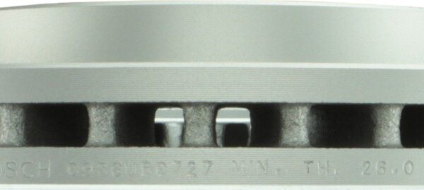 Bosch BOS-26010733~2 1 Pair of Bosch QuietCast Brake Discs / Rotors