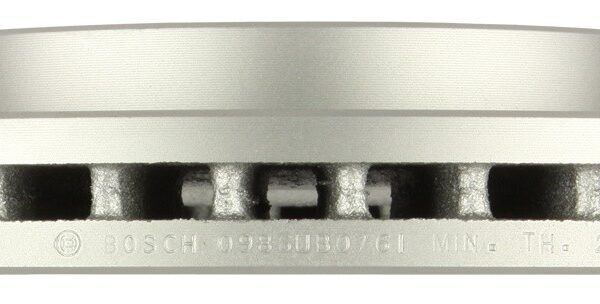 Bosch BOS-26010767~2 1 Pair of Bosch QuietCast Brake Discs / Rotors