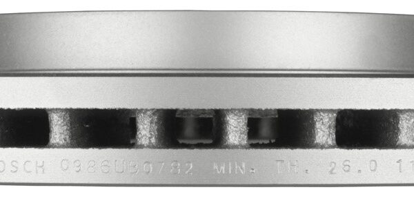 Bosch BOS-26010788~2 1 Pair of Bosch QuietCast Brake Discs / Rotors