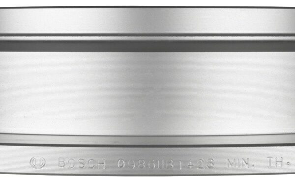 Bosch BOS-26011424~2 1 Pair of Bosch QuietCast Brake Discs / Rotors