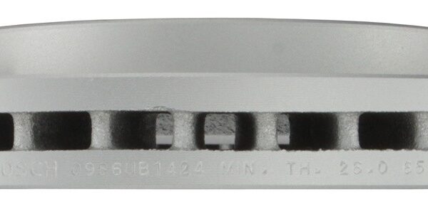 Bosch BOS-26011425~2 1 Pair of Bosch QuietCast Brake Discs / Rotors