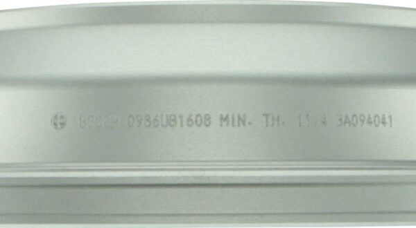 Bosch BOS-28011491~2 1 Pair of Bosch QuietCast Brake Discs / Rotors