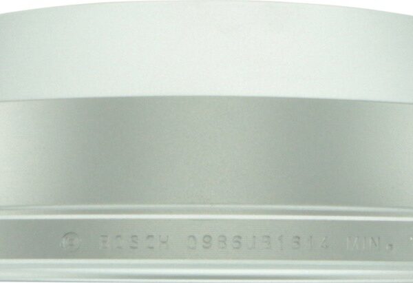 Bosch BOS-28011497~2 1 Pair of Bosch QuietCast Brake Discs / Rotors