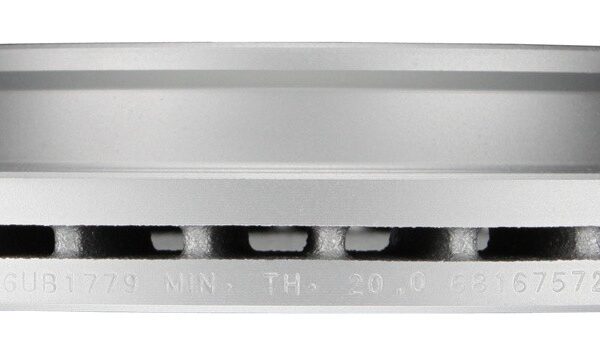 Bosch BOS-28011581~2 1 Pair of Bosch QuietCast Brake Discs / Rotors