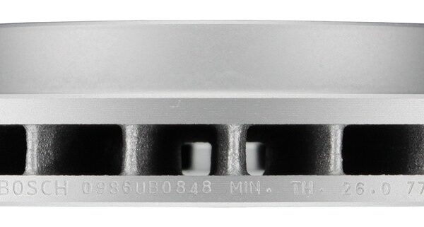 Bosch BOS-31010854~2 1 Pair of Bosch QuietCast Brake Discs / Rotors