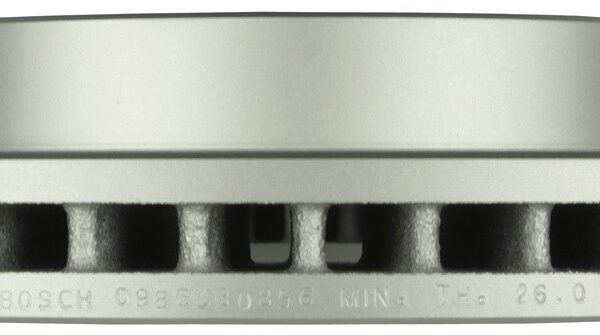 Bosch BOS-32010862~2 1 Pair of Bosch QuietCast Brake Discs / Rotors