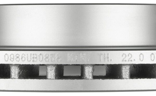 Bosch BOS-32010864~2 1 Pair of Bosch QuietCast Brake Discs / Rotors