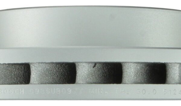 Bosch BOS-36010983~2 1 Pair of Bosch QuietCast Brake Discs / Rotors