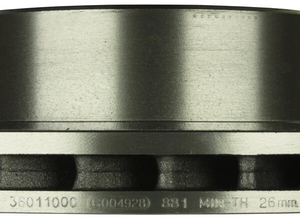 Bosch BOS-36011000~2 1 Pair of Bosch QuietCast Brake Discs / Rotors