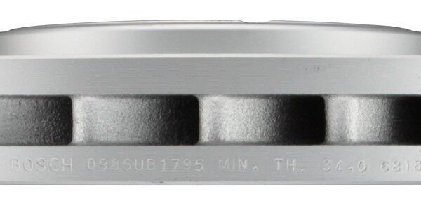 Bosch BOS-36011597~2 1 Pair of Bosch QuietCast Brake Discs / Rotors