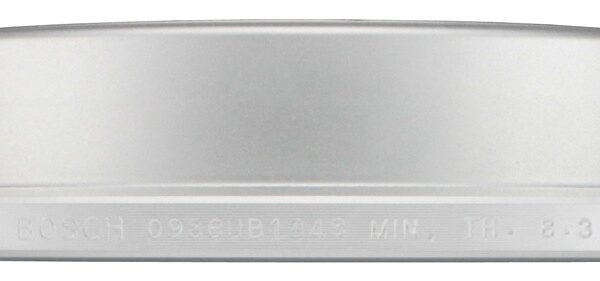 Bosch BOS-36011645~2 1 Pair of Bosch QuietCast Brake Discs / Rotors