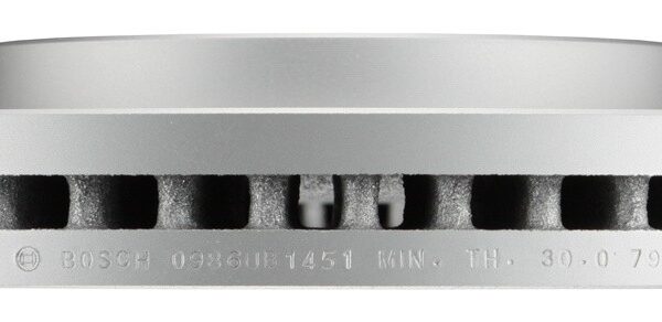 Bosch BOS-40011452~2 1 Pair of Bosch QuietCast Brake Discs / Rotors