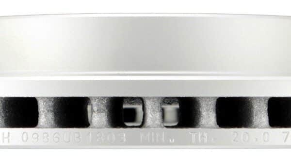 Bosch BOS-40011605~2 1 Pair of Bosch QuietCast Brake Discs / Rotors