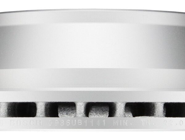 Bosch BOS-42011147~2 1 Pair of Bosch QuietCast Brake Discs / Rotors