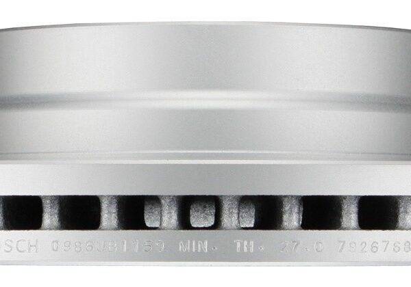 Bosch BOS-44011165~2 1 Pair of Bosch QuietCast Brake Discs / Rotors